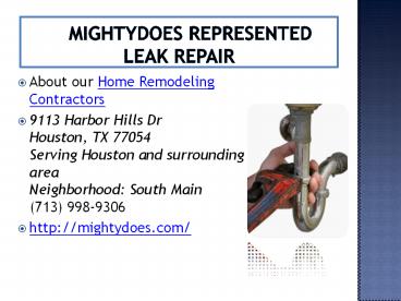 Leak Repair