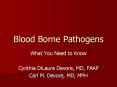 Blood Borne Pathogens PowerPoint PPT Presentation