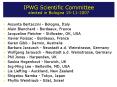 IPWG Scientific Committee elected in Bologna 15-11-2007 PowerPoint PPT Presentation