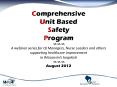 Comprehensive Unit Based Safety Program ? ? ? A webinar series for QI Managers, Nurse Leaders and others supporting healthcare improvement in Wisconsin PowerPoint PPT Presentation