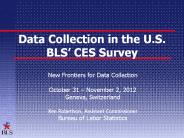 Data Collection in the U.S. BLS