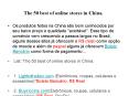 The 50 best of online stores in China