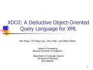 XDO2: A Deductive Object-Oriented Query Language for XML