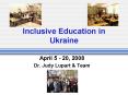 Inclusive Education in Ukraine PowerPoint PPT Presentation