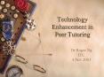 Technology Enhancement in Peer Tutoring PowerPoint PPT Presentation
