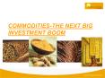 COMMODITIES-THE NEXT BIG INVESTMENT BOOM PowerPoint PPT Presentation