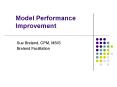 Model Performance Improvement PowerPoint PPT Presentation