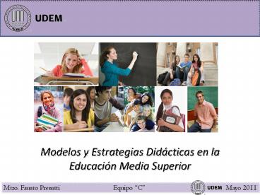 Modelos y Estrategias Did