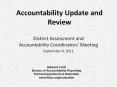 Accountability Update and Review PowerPoint PPT Presentation