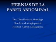 HERNIAS DE LA PARED ABDOMINAL