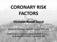 CORONARY RISK FACTORS PowerPoint PPT Presentation
