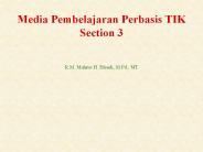 Media Pembelajaran Perbasis TIK Section 3