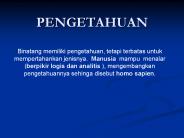 PENGETAHUAN