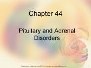Pituitary and Adrenal Disorders