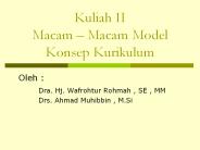 Kuliah II Macam 