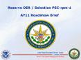 Personnel Service Center Officer Personnel Management PowerPoint PPT Presentation