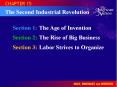 The Second Industrial Revolution PowerPoint PPT Presentation