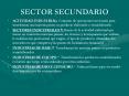 SECTOR SECUNDARIO PowerPoint PPT Presentation