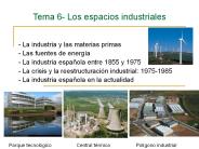 Tema 6- Los espacios industriales