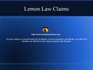 Lemon Law