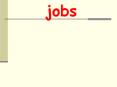 jobs PowerPoint PPT Presentation