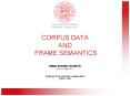 CORPUS DATA AND FRAME SEMANTICS PowerPoint PPT Presentation