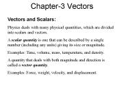 Chapter-3 Vectors