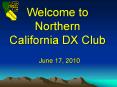 Welcome to Northern California DX Club PowerPoint PPT Presentation
