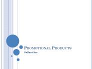 Promotional Products