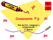 Consonante P p