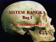 SISTEM RANGKA Bag I PowerPoint PPT Presentation