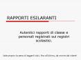 RAPPORTI ESILARANTI PowerPoint PPT Presentation