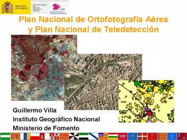 Plan Nacional de Ortofotograf