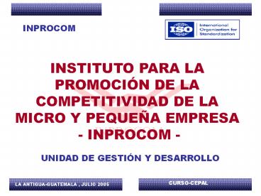 Inprocom Device INPROCOM presentation | free to download