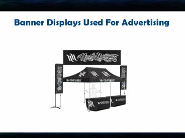 Retractable Banner Display Stands