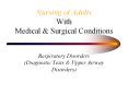 Nursing of Adults With Medical PowerPoint PPT Presentation