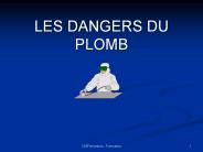 LES DANGERS DU PLOMB
