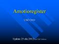 Amotioregister PowerPoint PPT Presentation