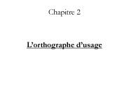 Chapitre 2