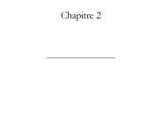 Chapitre 2