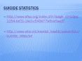Suicide statistics PowerPoint PPT Presentation