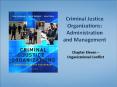Criminal Justice Organizations: Administration and Management PowerPoint PPT Presentation