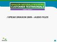 I SPEAK DRAGON 2009  PowerPoint PPT Presentation