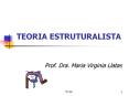 TEORIA ESTRUTURALISTA PowerPoint PPT Presentation