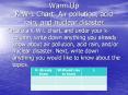 Warm Up K-W-L Chart: Air pollution, acid rain, and nuclear disaster PowerPoint PPT Presentation