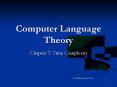 Computer Language Theory PowerPoint PPT Presentation