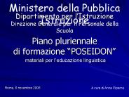 Piano pluriennale di formazione 