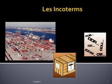 Les Incoterms