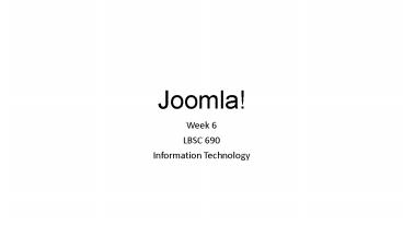 Joomla!