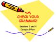 CHECK YOUR GRAMMAR! PowerPoint PPT Presentation